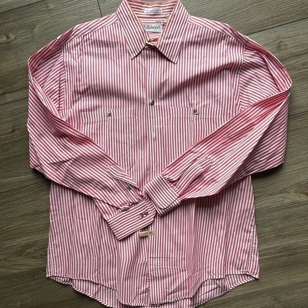 B. Altman’s | Vintage Single Needle Tailored Shirt (L)